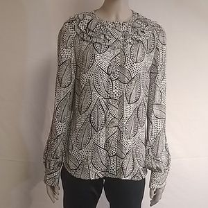Women's Tory Burch Button Front Blouse Size 8